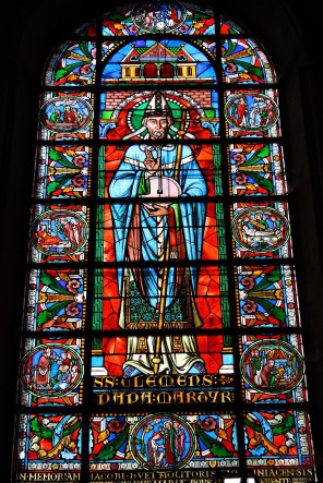 교황 성 클레멘스 1세_photo by GFreihalter_in the Church of Notre-Dame-du-Fort in Etampes_France.jpg